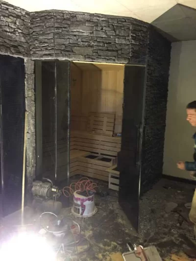 Sakarya Mimar Burak Bey Sauna Yapımı 