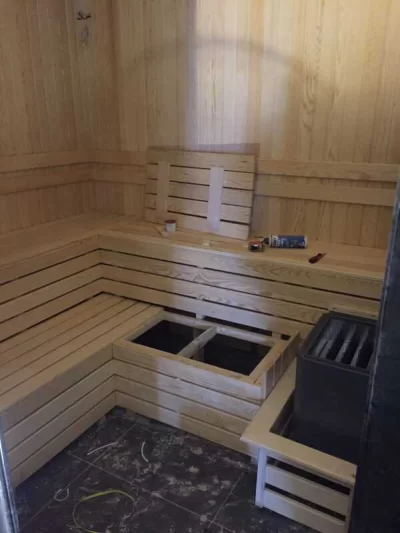 Ataşehir Mimar Ercan Bey Sauna Yapımı 